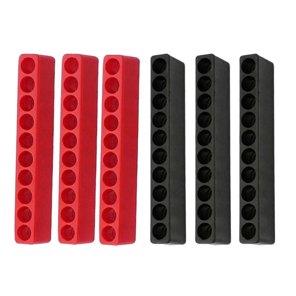 6Pcs Screwdriver Bit Holder 10 Hole 1/4 Hex Shank Screwdriver Plastic Screwdriver Storage Strip Holder Easy To Organize Store
6Pcs Screwdriver Bit Holder 10 Hole 1/4 Hex Shank Screwdriver Plastic Screwdriver Storage Strip Holder Easy To Organize Store