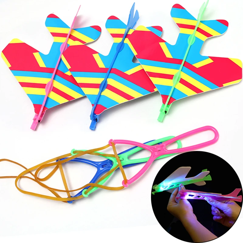 LED Luminous Aircraft Kids Boys Catapult Planes Toys Outdoor Shining Flying Toys Elastic Rubber Band Planes Slingshot Aircraft
LED Luminous Aircraft Kids Boys Catapult Planes Toys Outdoor Shining Flying Toys Elastic Rubber Band Planes Slingshot Aircraft