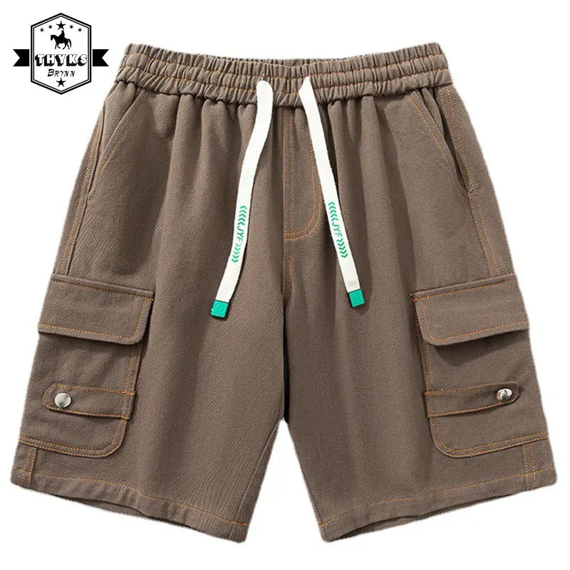 Summer Men's Cargo Shorts Streetwear Y2k Casual Multi-pocket Breeches Homme Loose Boardshorts Outdoor Male Pants Men Clothing 
Summer Men's Cargo Shorts Streetwear Y2k Casual Multi-pocket Breeches Homme Loose Boardshorts Outdoor Male Pants Men Clothing