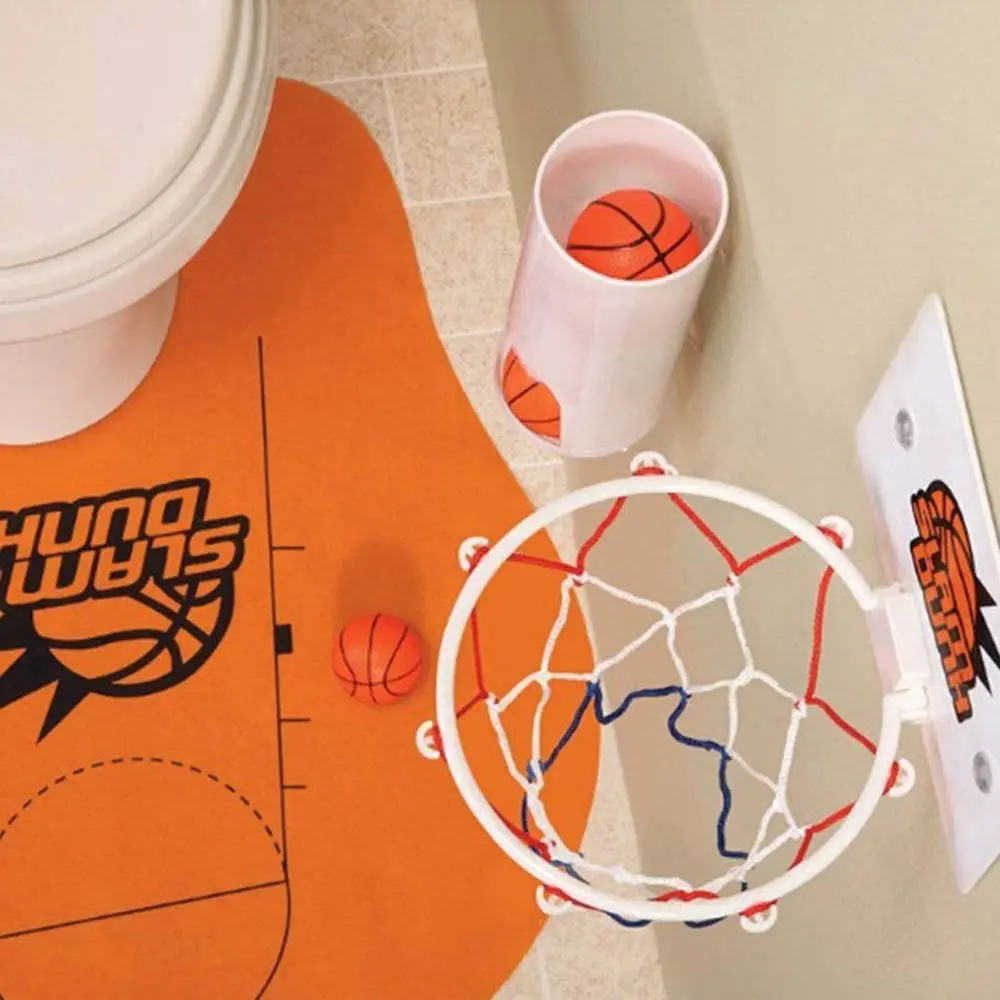 Toilet Basketball Novelty Creative Leisure Sports Shooting Toy Indoor Sports Toys Leisure entertainment toys in adult toilets
Toilet Basketball Novelty Creative Leisure Sports Shooting Toy Indoor Sports Toys Leisure entertainment toys in adult toilets