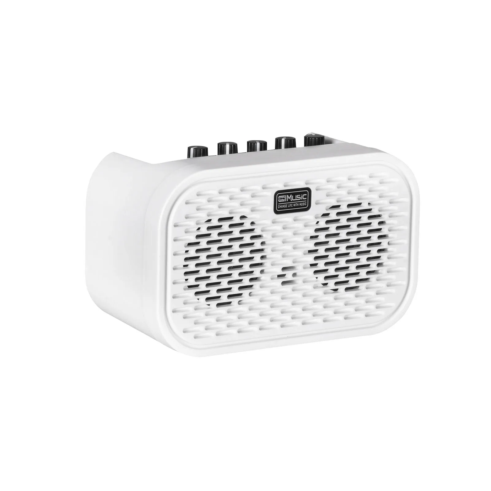 Guitar Amp 2 Channel Mini Guitar Amplifier Guitar Amp Dual Channel Clean Overdirve Effect with Bluetooth 5.0 Aux Connector
Guitar Amp 2 Channel Mini Guitar Amplifier Guitar Amp Dual Channel Clean Overdirve Effect with Bluetooth 5.0 Aux Connector