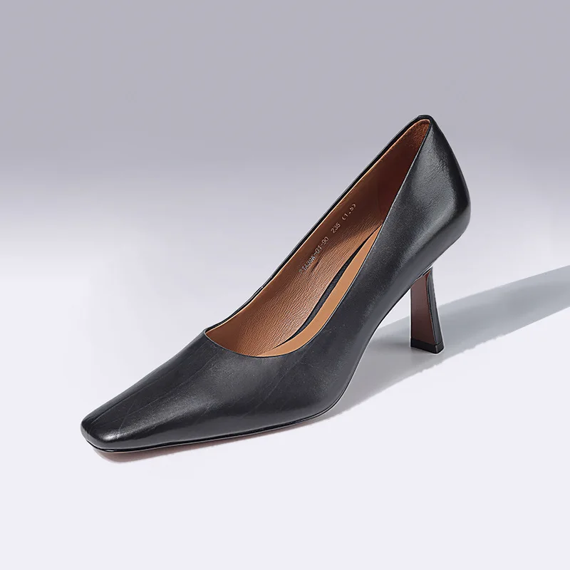 2023 Classic Genuine Leather High Heels Fashion High Heels Shallow Mouth Single Shoe Simplicity Versatile Queen of Temperament
2023 Classic Genuine Leather High Heels Fashion High Heels Shallow Mouth Single Shoe Simplicity Versatile Queen of Temperament