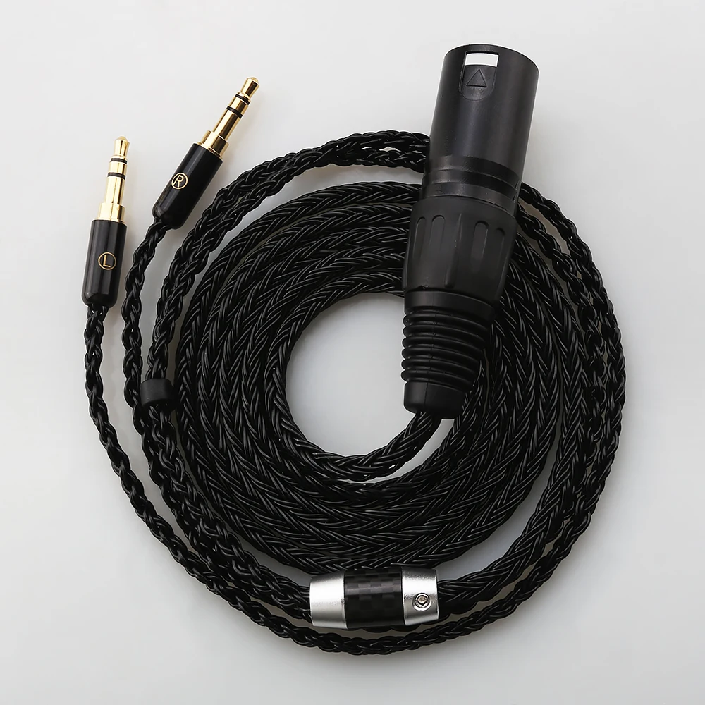 16 Cores 7N OCC Headphone Upgrade Cable /Earphone Cable For Hifiman Sundara Ananda HE1000se HE6se HE1000v2 HE400se Arya He-35x 16 Cores 7N OCC Headphone Upgrade Cable /Earphone Cable For Hifiman Sundara Ananda HE1000se HE6se HE1000v2 HE400se Arya He-35x