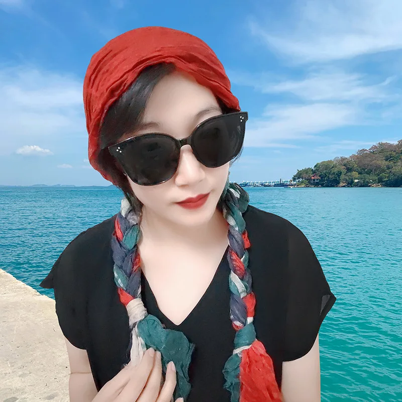 Wrinkled Hair Braid Headscarf Scarf Fashionable Versatile for Girls New Outdoor Thin Neckband Autumn Winter Neck Protection
Wrinkled Hair Braid Headscarf Scarf Fashionable Versatile for Girls New Outdoor Thin Neckband Autumn Winter Neck Protection