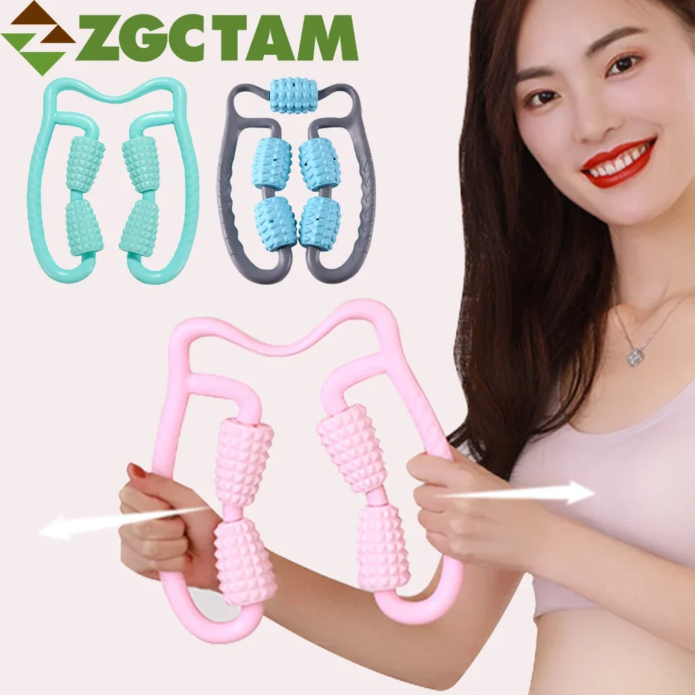 1Pcs Foam Massage Roller, Trigger Point Cellulite Massage Roller for Arms, Legs, Neck, Back,4 Wheels Muscle Roller Massager Tool
1Pcs Foam Massage Roller, Trigger Point Cellulite Massage Roller for Arms, Legs, Neck, Back,4 Wheels Muscle Roller Massager Tool