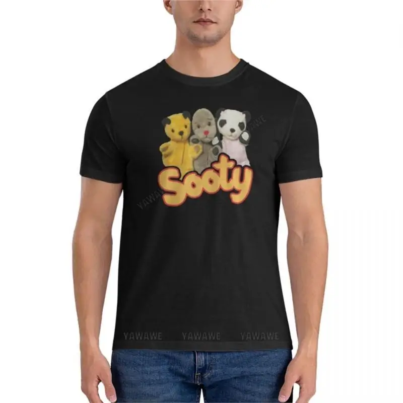 Футболка Sooty and развертка Мужская классическая, черная тенниска с коротким рукавом, майка
Футболка Sooty and развертка Мужская классическая, черная тенниска с коротким рукавом, майка
