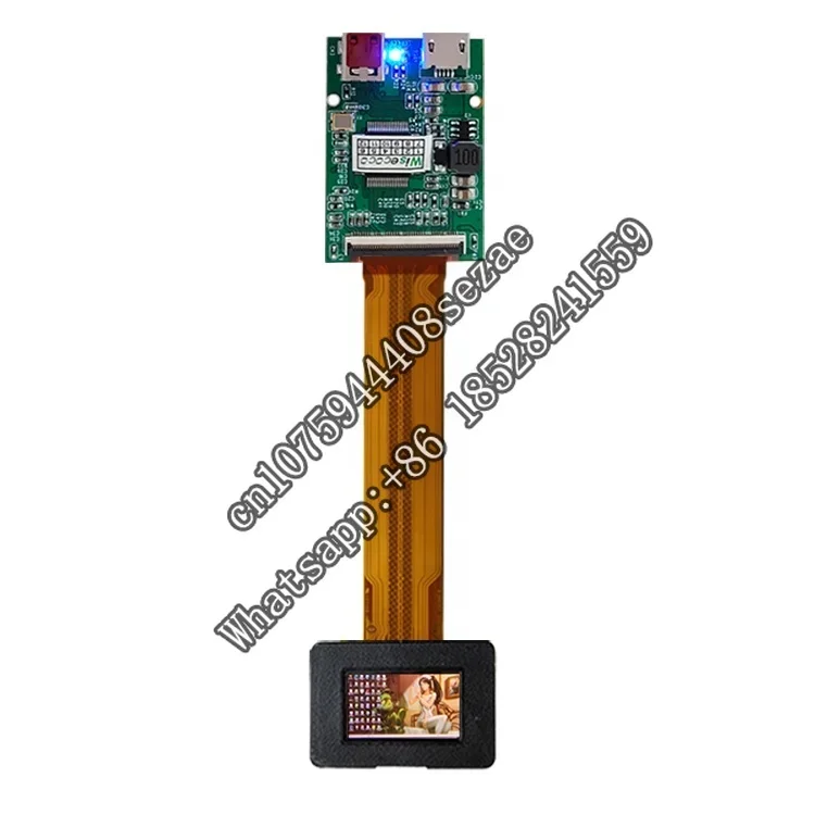 0.71 Inch Micro Oled Vr Ips 1920*1080 Full HD Panel 1080P High Resolution Mini Small Ar Display Screen
0.71 Inch Micro Oled Vr Ips 1920*1080 Full HD Panel 1080P High Resolution Mini Small Ar Display Screen