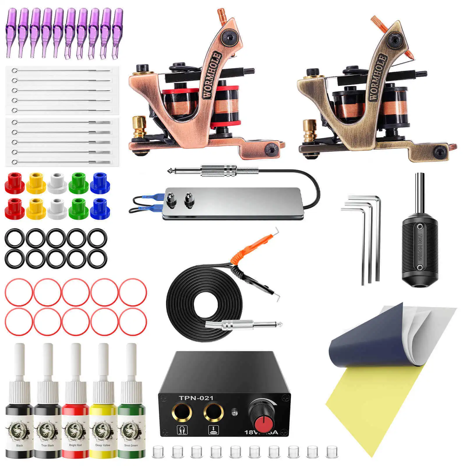 Mini tattoo set tattoo teaching kit double machine double hook line foot power tattoo color material tattoo machine
Mini tattoo set tattoo teaching kit double machine double hook line foot power tattoo color material tattoo machine