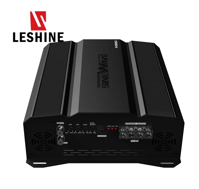 Leshine R 5000W class d Korea power amplifiers speakers car tep dsp subwoofers and high power ads new monoblock car amplifiers
Leshine R 5000W class d Korea power amplifiers speakers car tep dsp subwoofers and high power ads new monoblock car amplifiers