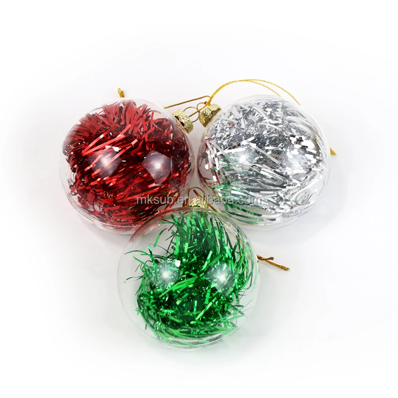 Christmas Ball Sublimation Blank Christmas Ornament Transparent Plastic Ball Size 8CM Sublimation Christmas Ornament
Christmas Ball Sublimation Blank Christmas Ornament Transparent Plastic Ball Size 8CM Sublimation Christmas Ornament