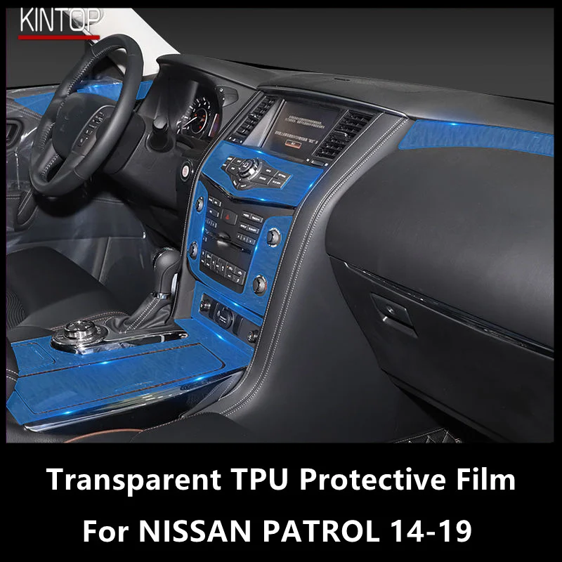 For NISSAN PATROL 14-19 Car Interior Center Console Transparent TPU Protective Film Anti-scratch Repair Film Accessories Refit
For NISSAN PATROL 14-19 Car Interior Center Console Transparent TPU Protective Film Anti-scratch Repair Film Accessories Refit