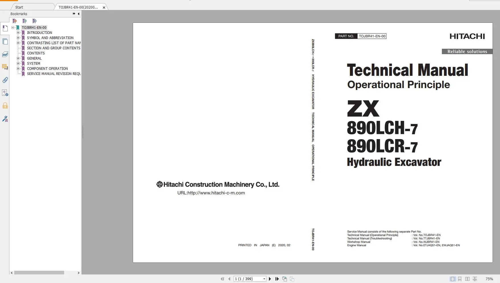 Hitachi Excavator ZX обновленный 2021 11,4 ГБ техническое руководство, каталог деталей, руководство пользователя, схема
Hitachi Excavator ZX обновленный 2021 11,4 ГБ техническое руководство, каталог деталей, руководство пользователя, схема