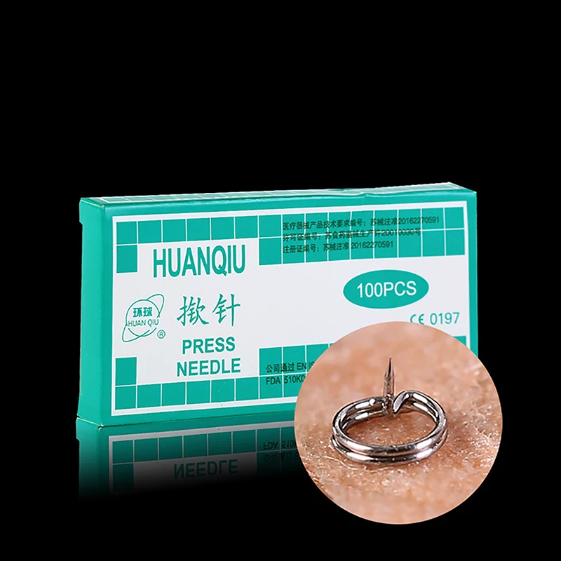 100Pcs/Box Multi-Condition Ear Seed Acupressure Kit Press Needle Ear Seeds Acupuncture Vaccaria Plaster Bean Massager
100Pcs/Box Multi-Condition Ear Seed Acupressure Kit Press Needle Ear Seeds Acupuncture Vaccaria Plaster Bean Massager