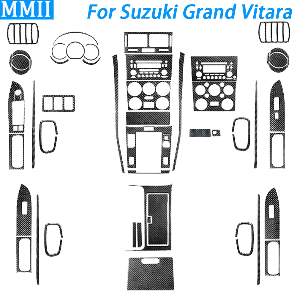 For Suzuki Grand Vitara 2006-2013 Accessories Carbon Fiber Gear Shift Air Outlet Car Interior Full Protection Decoration Sticker
For Suzuki Grand Vitara 2006-2013 Accessories Carbon Fiber Gear Shift Air Outlet Car Interior Full Protection Decoration Sticker