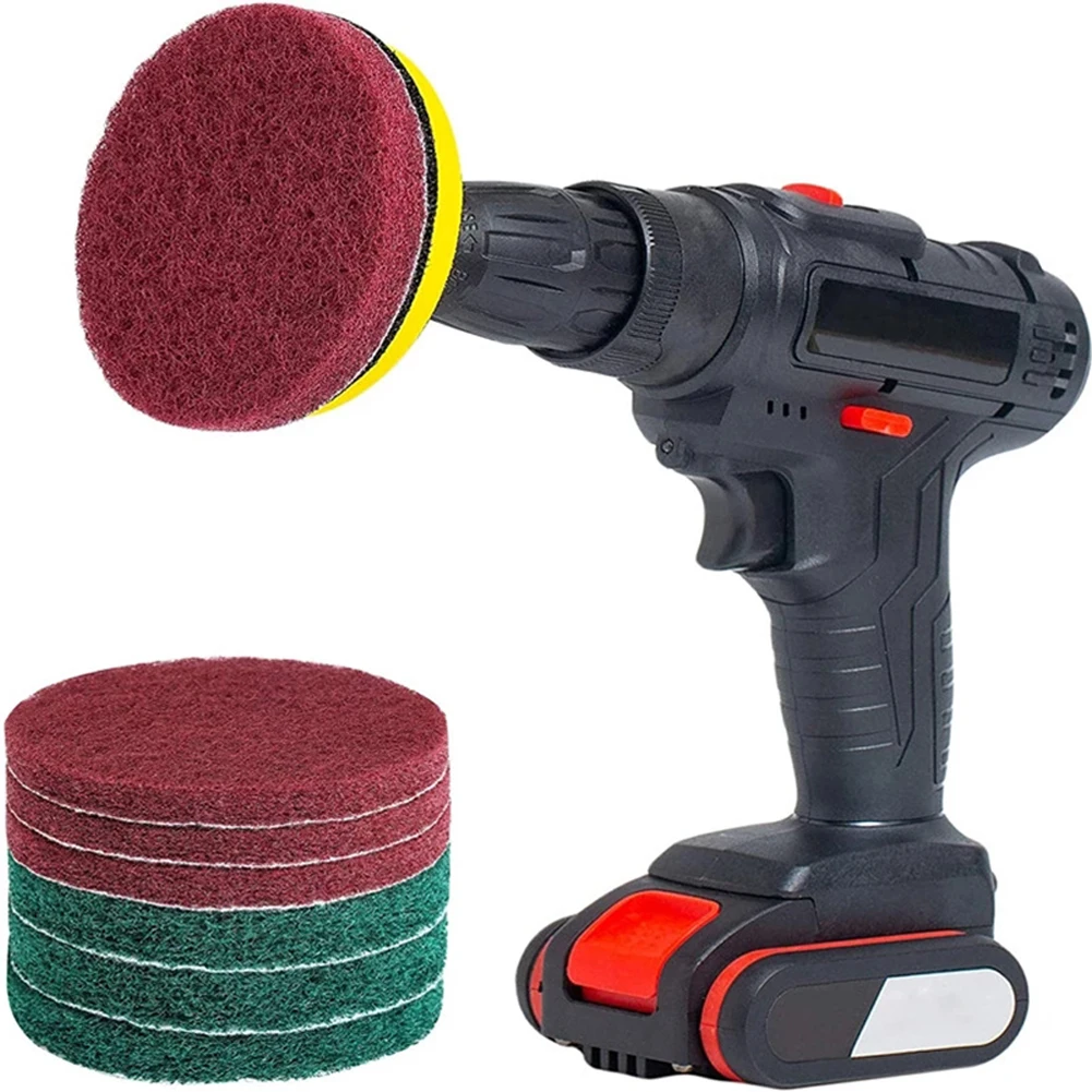 5pcs 4Inch Cleaning Cloth Scrub Pad Industrial Scouring Pads Nylon Polishing Pad 240-3000# Grit Optional Shower Bathtubs Clean
5pcs 4Inch Cleaning Cloth Scrub Pad Industrial Scouring Pads Nylon Polishing Pad 240-3000# Grit Optional Shower Bathtubs Clean