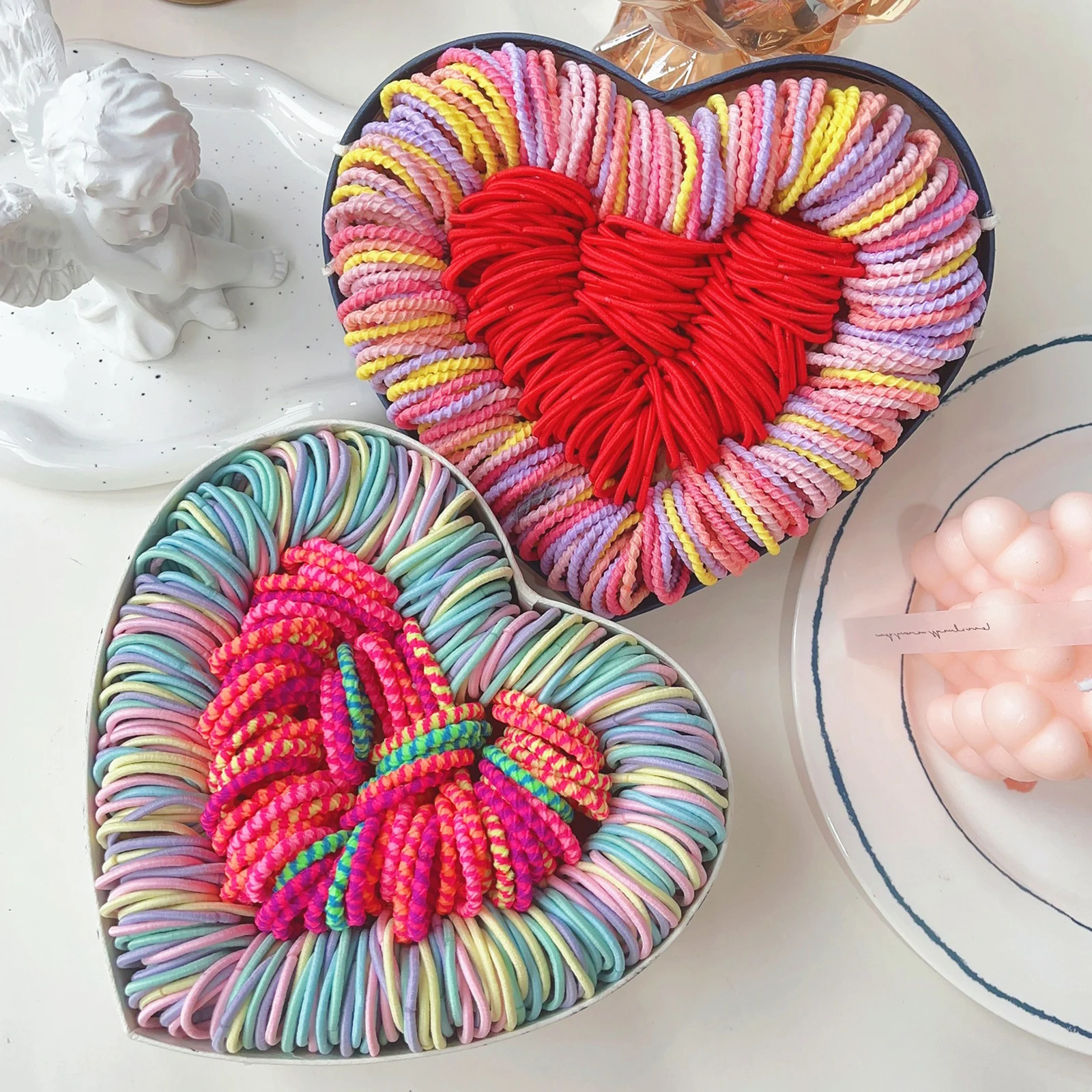 New 100pcs/lot Hair bands Girl Candy Color Elastic Rubber Band Hair band Child Baby Headband Scrunchie Hair Accessories for hair
New 100pcs/lot Hair bands Girl Candy Color Elastic Rubber Band Hair band Child Baby Headband Scrunchie Hair Accessories for hair