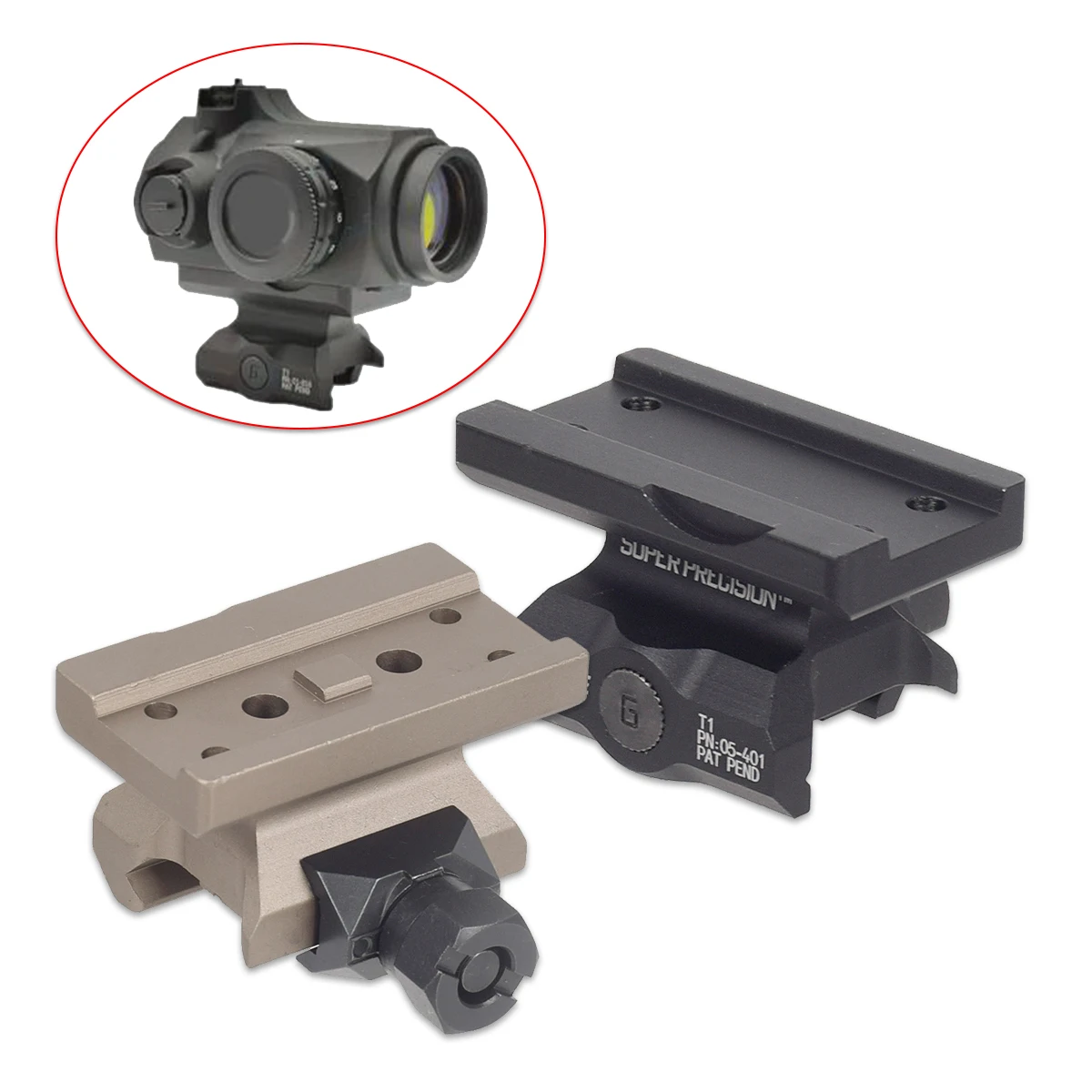 Metal T01 T02 Red Dot Sight Scope Fast Bracket Optics Riflescope Riser Mount For Hunting Airsoft Rifle AR15 20mm Picatinny Rail
Metal T01 T02 Red Dot Sight Scope Fast Bracket Optics Riflescope Riser Mount For Hunting Airsoft Rifle AR15 20mm Picatinny Rail