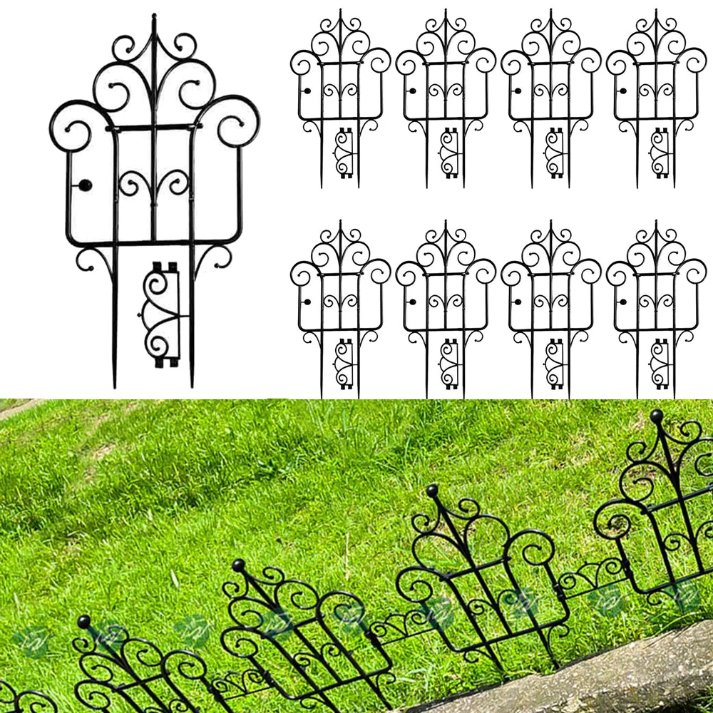 5/10PCS Garden Fence Decorative Fence Landscape Border Garden Decoration Garden Decoration Can Be Widened And Height Folded
5/10PCS Garden Fence Decorative Fence Landscape Border Garden Decoration Garden Decoration Can Be Widened And Height Folded