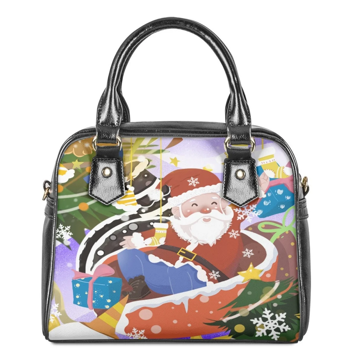 Christmas gift from Santa Claus Pattern Female's Top-handle Bags Girls Portable Shoulder Sac Casual Lady Messenger Shopping Bag
Christmas gift from Santa Claus Pattern Female's Top-handle Bags Girls Portable Shoulder Sac Casual Lady Messenger Shopping Bag