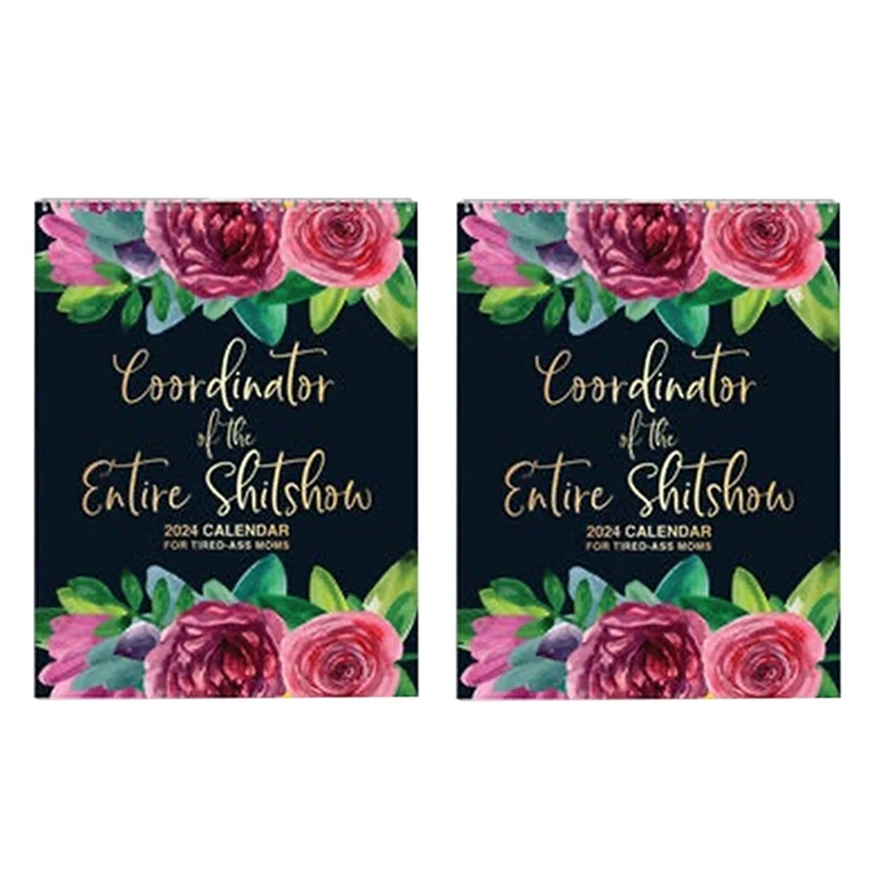 NEW-2Pcs 2024 Calendar Women Funny Wall Calendar - Swear Word Monthly Planner
NEW-2Pcs 2024 Calendar Women Funny Wall Calendar - Swear Word Monthly Planner