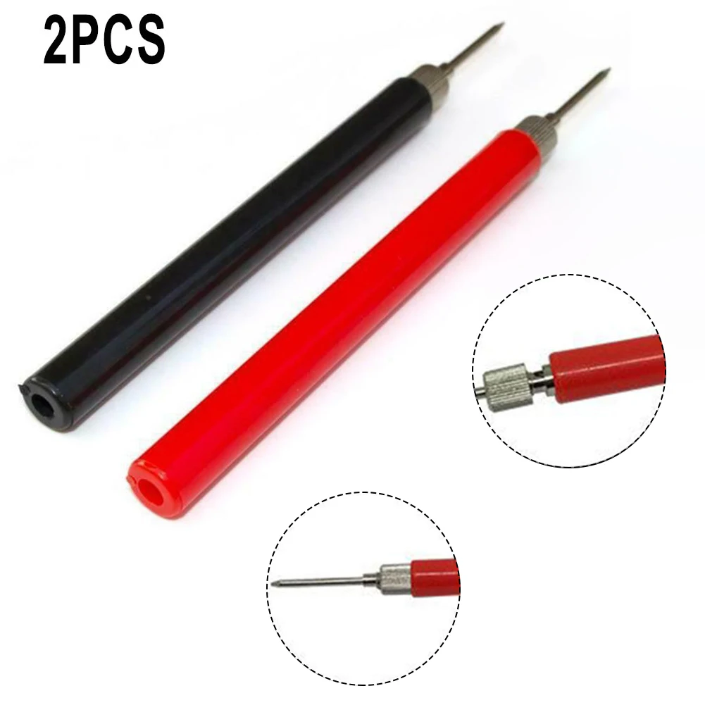 2PCS Multimeter Spring Test Probe Heads Tip Insulated Test Connector Dual Tester For Multimeter Measure Tool 128mm
2PCS Multimeter Spring Test Probe Heads Tip Insulated Test Connector Dual Tester For Multimeter Measure Tool 128mm