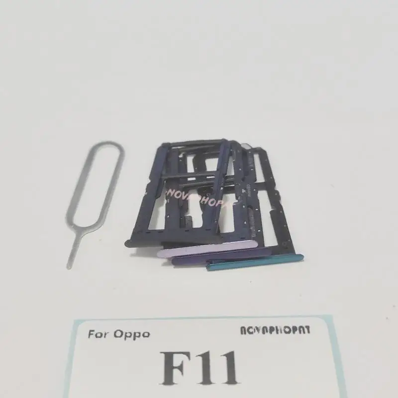 

Brand New SIM Card Tray For Oppo F11 / F11 Pro SIM Holder Slot Adapter Reader Pin