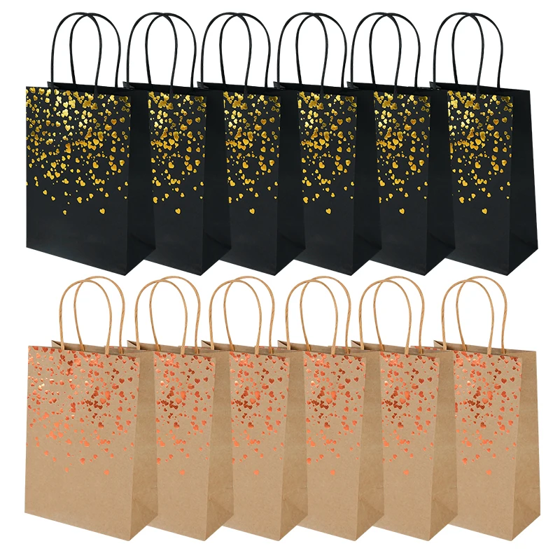 6Pcs Glitter Black Paper Bag Portable Cookie Candy Gift Bag Birthday Wedding Packing Bags Halloween Christmas Supplies
6Pcs Glitter Black Paper Bag Portable Cookie Candy Gift Bag Birthday Wedding Packing Bags Halloween Christmas Supplies