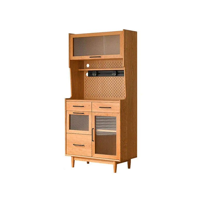 Solid wood integrated Japanese sideboard, dining table, wall cabinet, household pine cupboard
Solid wood integrated Japanese sideboard, dining table, wall cabinet, household pine cupboard