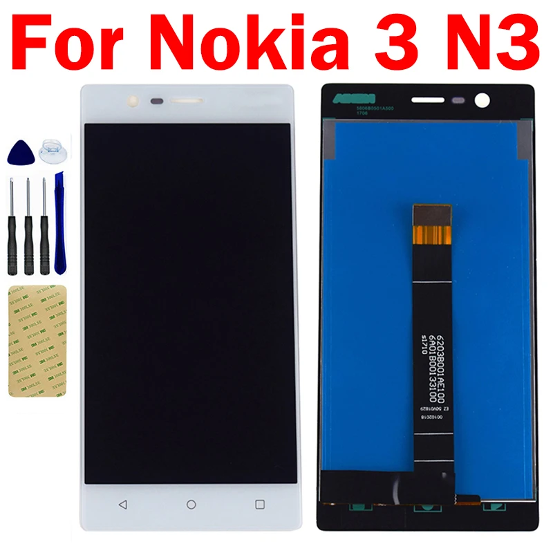 LCD For Nokia 3 N3 TA-1020 TA-1028 TA-1032 TA-1038 LCD Display Panel Screen Module Pantalla with Touch Digitizer Sensor Assembly
LCD For Nokia 3 N3 TA-1020 TA-1028 TA-1032 TA-1038 LCD Display Panel Screen Module Pantalla with Touch Digitizer Sensor Assembly