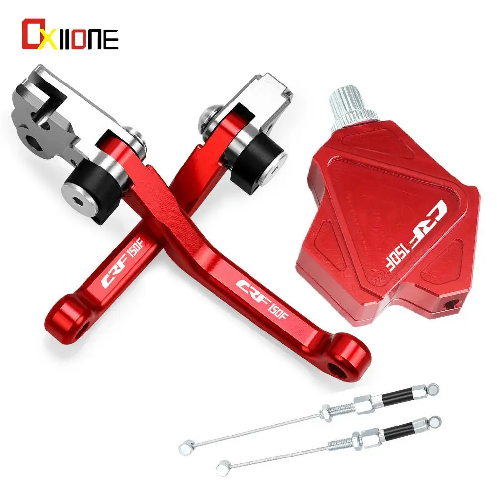 For HONDA CRF150F 2003-2022 2021 2020 2019 Motocross Foldable Brake Clutch Levers Dirt Bike Stunt Clutch Easy Pull Cable System
For HONDA CRF150F 2003-2022 2021 2020 2019 Motocross Foldable Brake Clutch Levers Dirt Bike Stunt Clutch Easy Pull Cable System