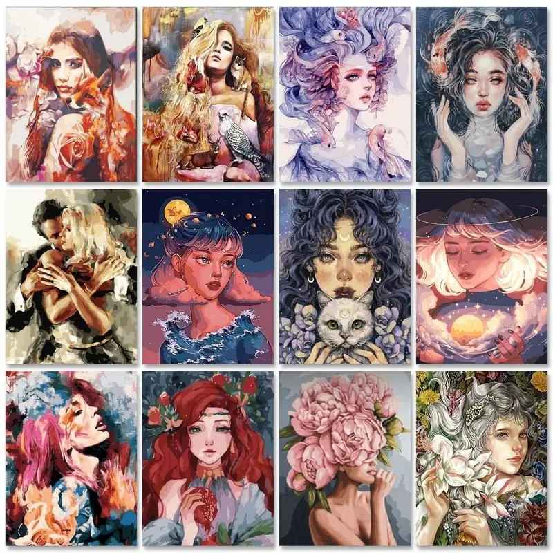 RUOPOTY Frame Diy Painting By Numbers Anime Handicrafts Drawing Coloring By Numbers 40x50cm For Adults Home Art Crafts Diy Gift
RUOPOTY Frame Diy Painting By Numbers Anime Handicrafts Drawing Coloring By Numbers 40x50cm For Adults Home Art Crafts Diy Gift