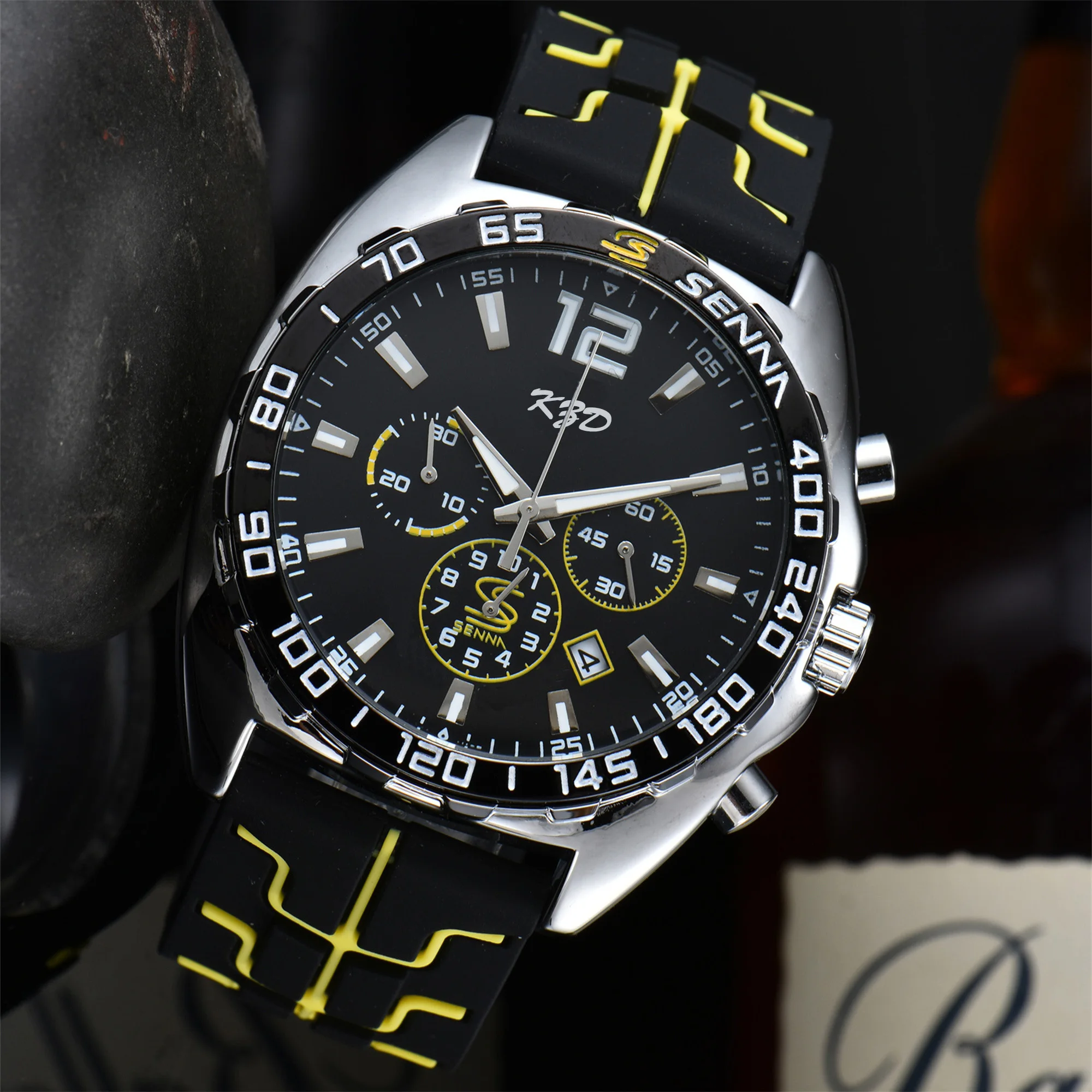 Hot Yellow Senna Style Original Brand Quartz Watches For Men Luxury Wristwatch Daily Waterproof Multifunction Male AAA Clocks
Hot Yellow Senna Style Original Brand Quartz Watches For Men Luxury Wristwatch Daily Waterproof Multifunction Male AAA Clocks