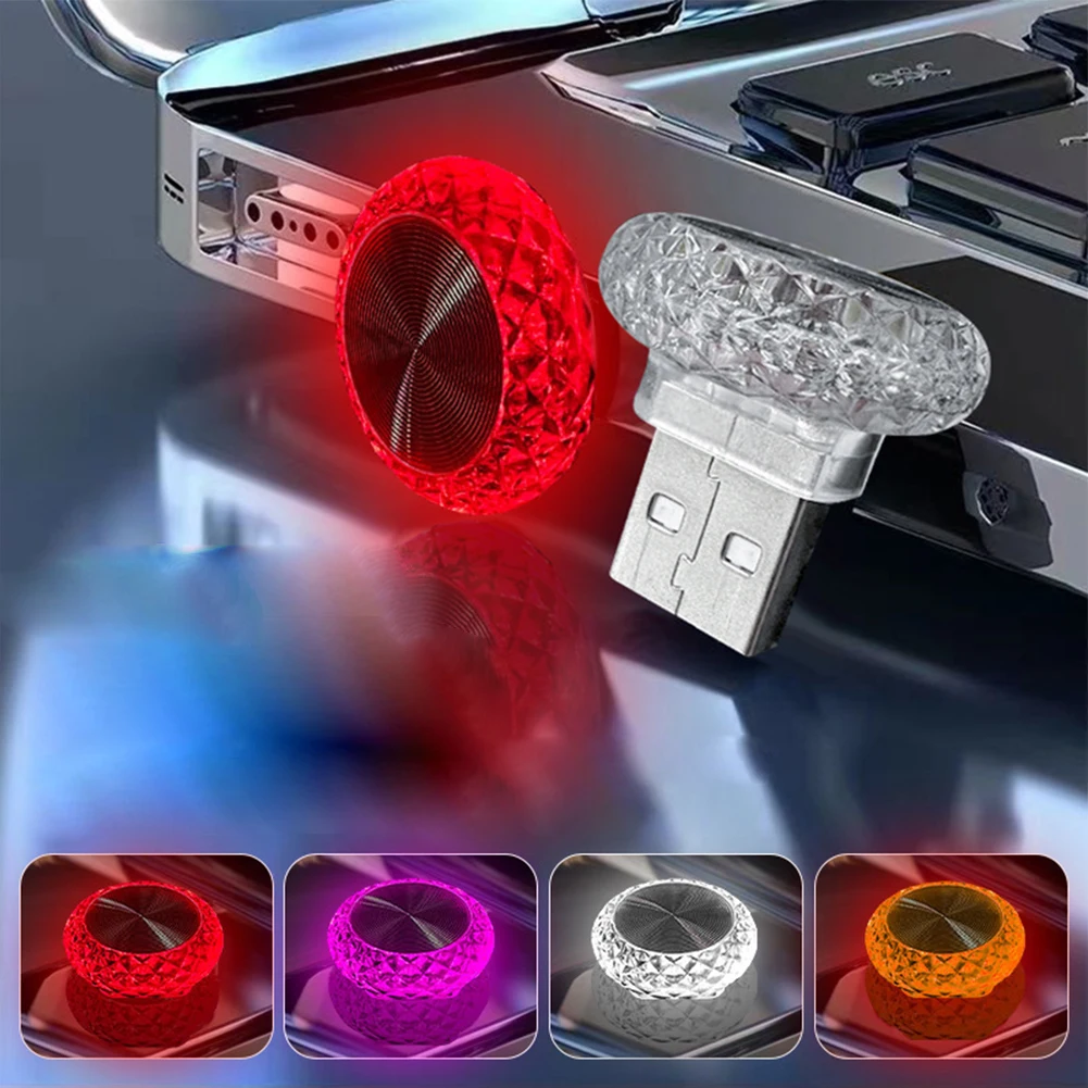 1x 12V Mini LED Decorative Atmosphere Lamp Portable Colorful Car USB Ambient Light Fits For Auto Interior Environment Lighting
1x 12V Mini LED Decorative Atmosphere Lamp Portable Colorful Car USB Ambient Light Fits For Auto Interior Environment Lighting