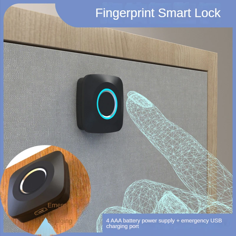 Fingerprint Lock Smart Cabinet Locks Biometric Keyless Furniture Drawer Cabinet Wardrobe Fingerprint Locks for Drawer Cabinet
Fingerprint Lock Smart Cabinet Locks Biometric Keyless Furniture Drawer Cabinet Wardrobe Fingerprint Locks for Drawer Cabinet