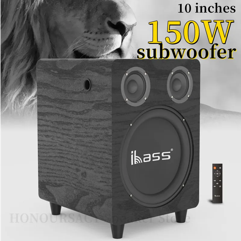 

Ibass New Bluetooth Speakers Hi-fi Wooden 150W High-power Active Computer TV Living Room Echo Wall Sound Subwoofer Home Theater