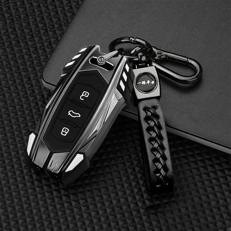 

for keys cover holder Zinc Alloy car key case accessories for Geely Emgrand 7 GX3 Atlas GS NL3 Gili Emgrand 7 EX7 GT GC99