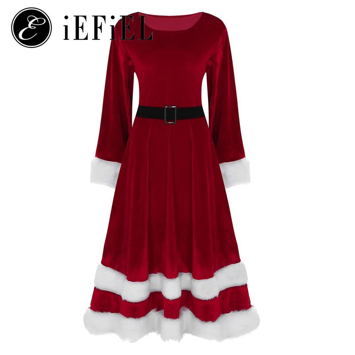 Женский костюм деда мороза, бархатные рождественские свободные платья для косплея
Женский костюм деда мороза, бархатные рождественские свободные платья для косплея