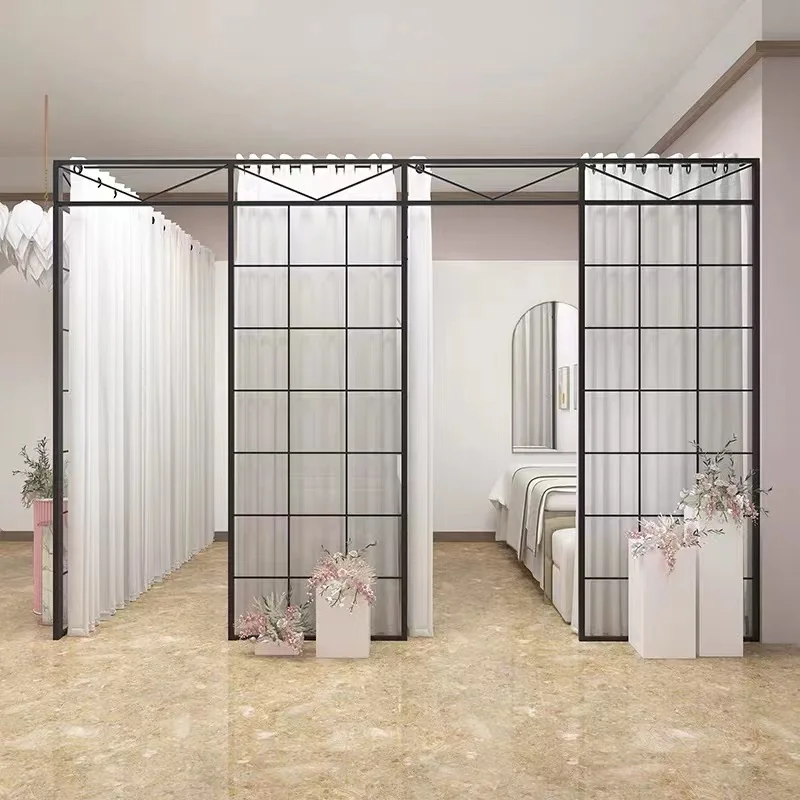 Iron art screen partition beauty salon manicure shop rental house work room office living room renovation shielding wall
Iron art screen partition beauty salon manicure shop rental house work room office living room renovation shielding wall