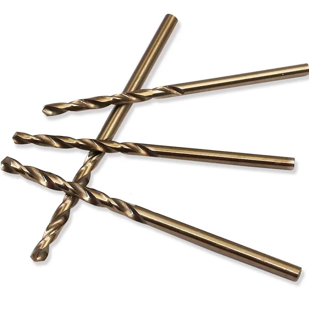 10pcs HSS M35 Drill Bit Cobalt Drill Bit Straight Shank Drill Bit 1mm 1.5mm 2mm 2.5mm 3mm Used For Stainless Steel Power Tools
10pcs HSS M35 Drill Bit Cobalt Drill Bit Straight Shank Drill Bit 1mm 1.5mm 2mm 2.5mm 3mm Used For Stainless Steel Power Tools