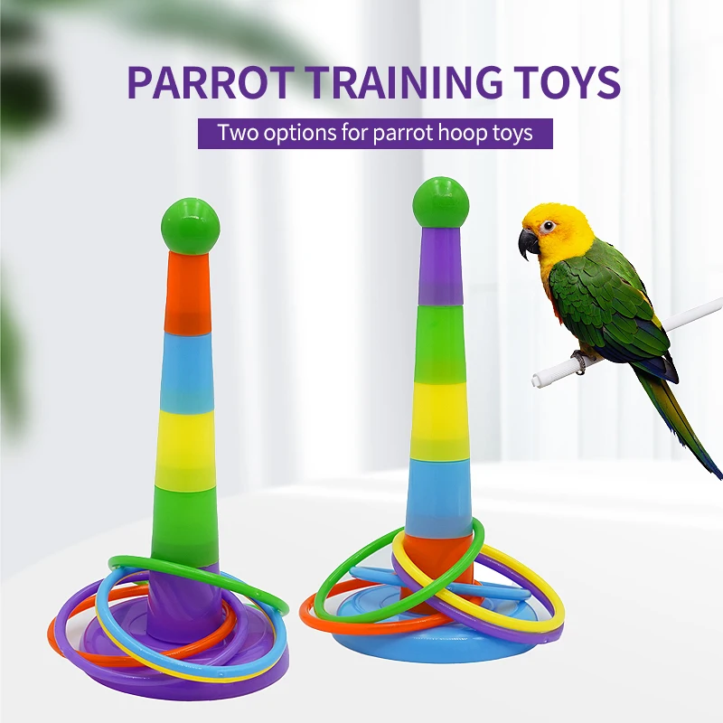 Parrot Toys Interesting Mini Iron Ring Toys Intellectual Development Games Bird Activity Training Toys
Parrot Toys Interesting Mini Iron Ring Toys Intellectual Development Games Bird Activity Training Toys