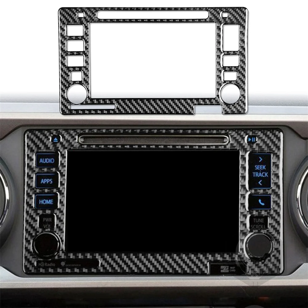 Suitable for Toyota Takuma 15-20 navigation screen panel carbon fiber decorative sticker
Suitable for Toyota Takuma 15-20 navigation screen panel carbon fiber decorative sticker