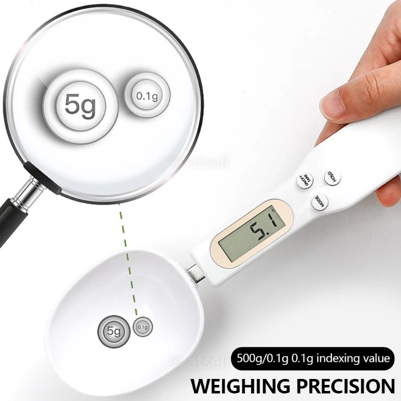 Portable LCD Digital Kitchen Scale Mini Pets 500g/0.1g Food Measuring Spoon Gram Electronic Spoon Weight Volumn Food Scale
Portable LCD Digital Kitchen Scale Mini Pets 500g/0.1g Food Measuring Spoon Gram Electronic Spoon Weight Volumn Food Scale
