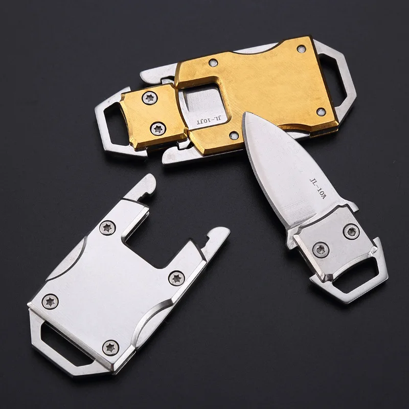 Multifunctional Mini Folding Knife Portable Survival Knife Keychains Pendant Tactical Outdoor Survival Knife
Multifunctional Mini Folding Knife Portable Survival Knife Keychains Pendant Tactical Outdoor Survival Knife