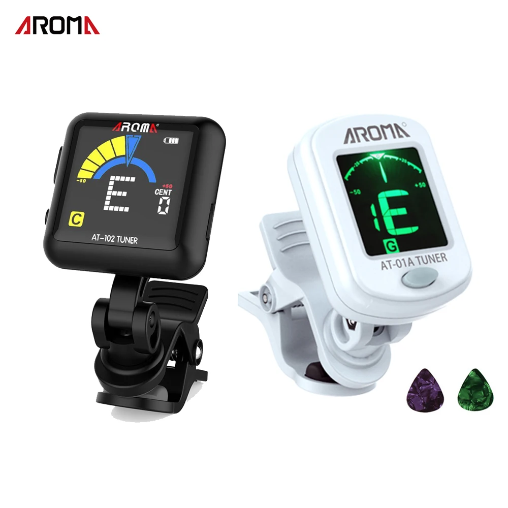 

Acouway Guitar Ukulele Tuner Violin Bass Electronic Tuning Tuner Clip-On Chromatic Tuner 360 DegreeRotate With 5 Tuning Model