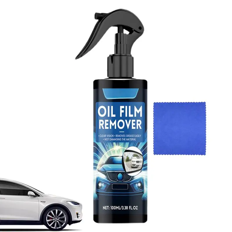 

100ml Automotive Glass Oil Film Remover Glass Oil Film Purifier Oil Film Cleaner Glass Water Cleaner Automotive Products