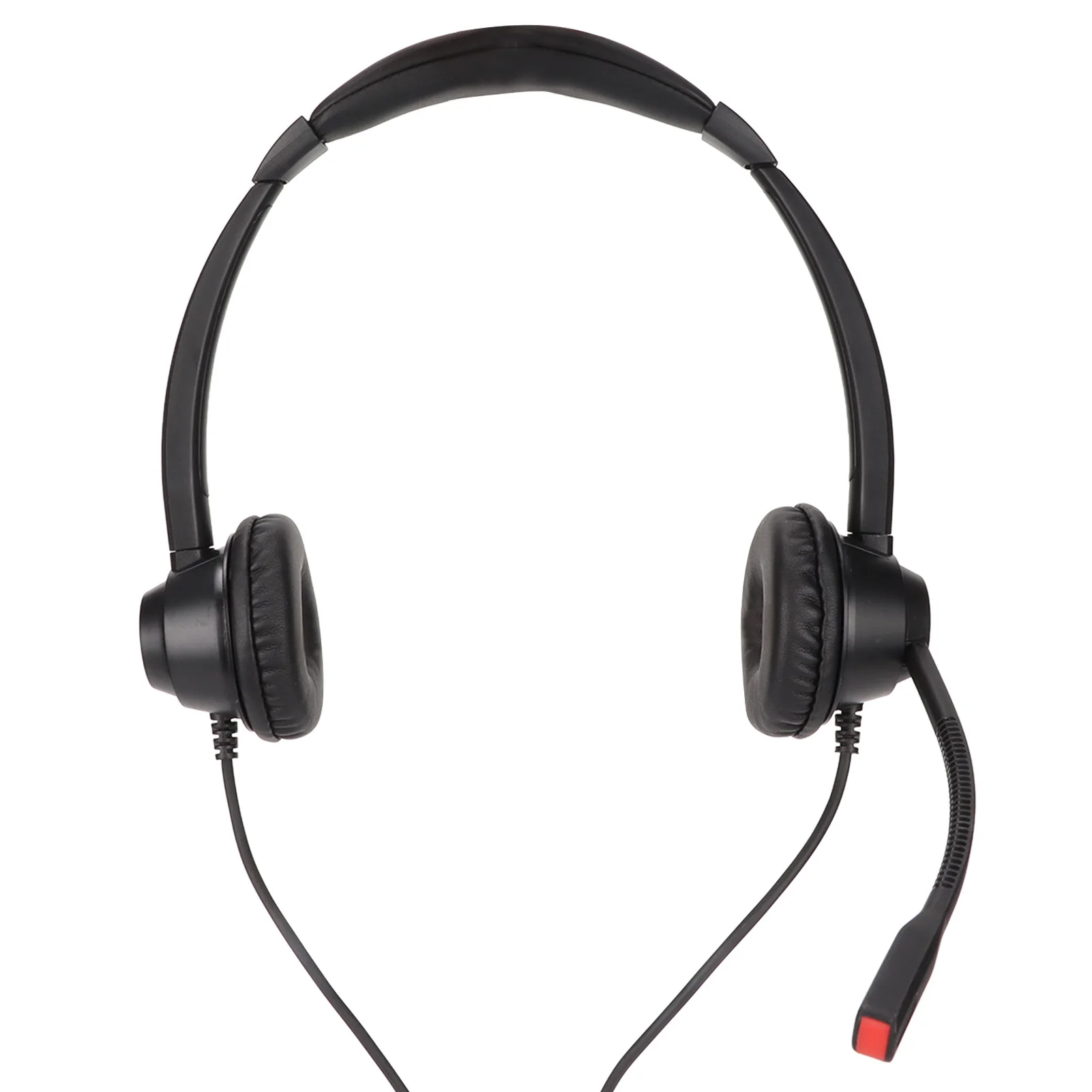 S602aad2d934d4bdd80cd27161de4fdd6A RJ9 Telephone Headset Noise Cancelling Binaural Corded Cell Phone Headphone with Mic for VOIP Phone Landline Telephone Headphone
