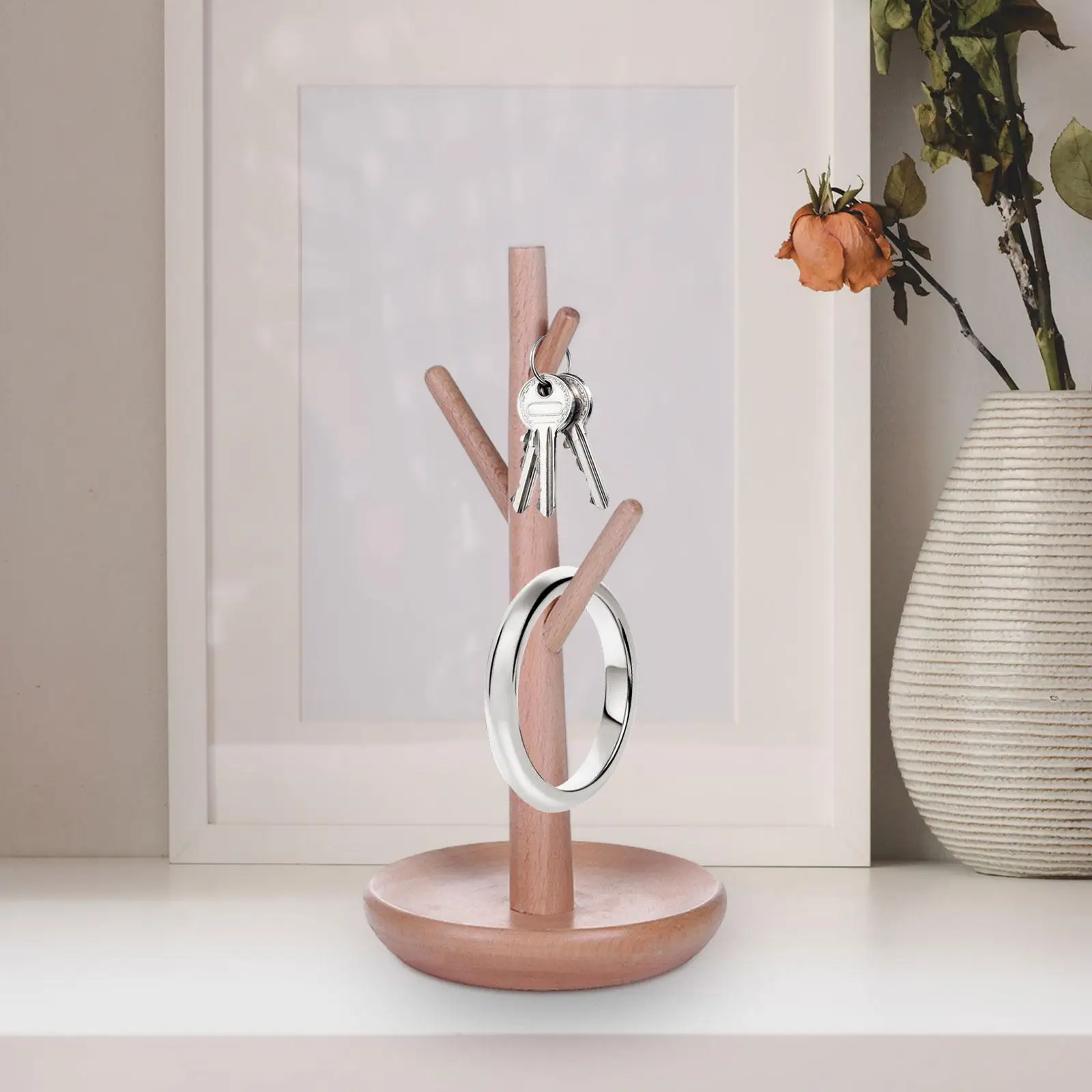 

Jewelry Display Stand Multifunction Bangle Display Holder Bracelet Storage Rack for Retail Shop Showcase Home Tabletop Rings