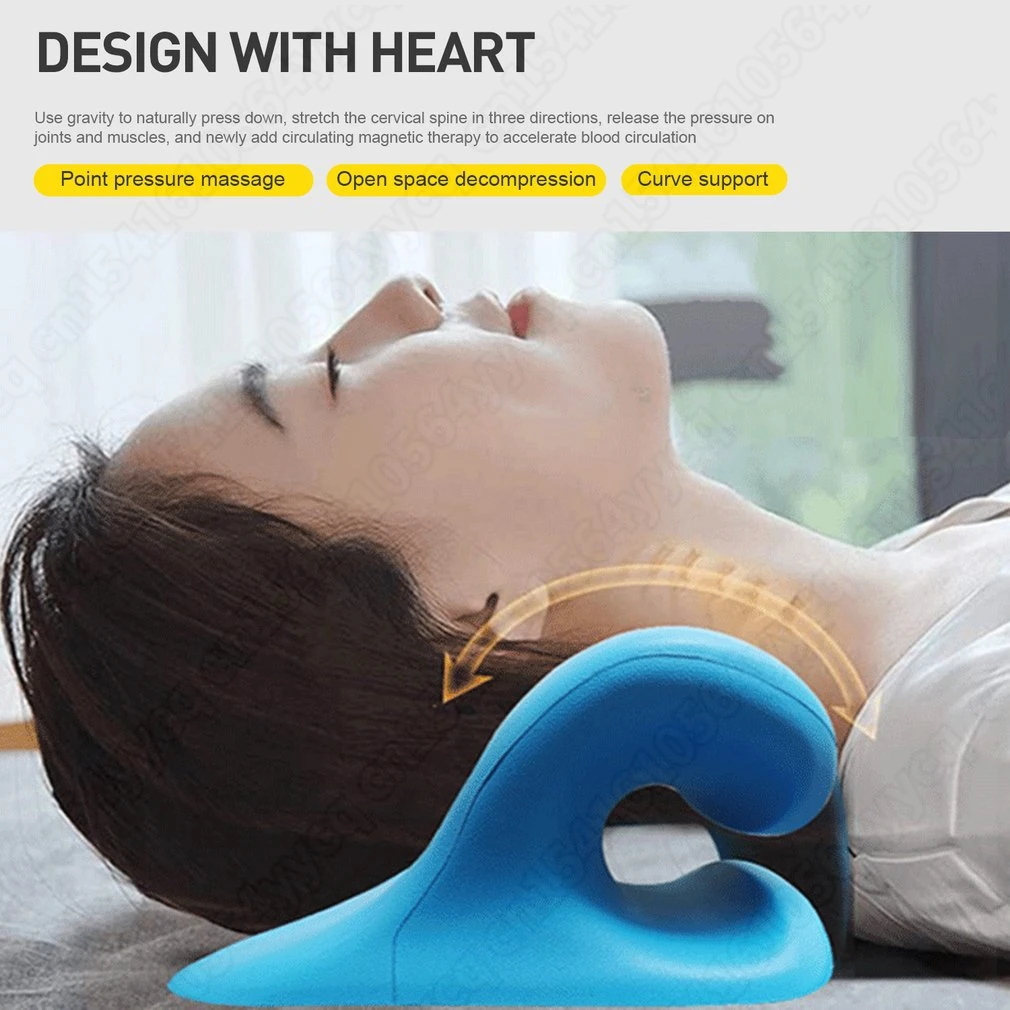 Cervical Neck Shoulder Stretcher Massage Pillow Traction Device Muscle Relaxation Relieve Pain Cervical Spine Correction
Cervical Neck Shoulder Stretcher Massage Pillow Traction Device Muscle Relaxation Relieve Pain Cervical Spine Correction