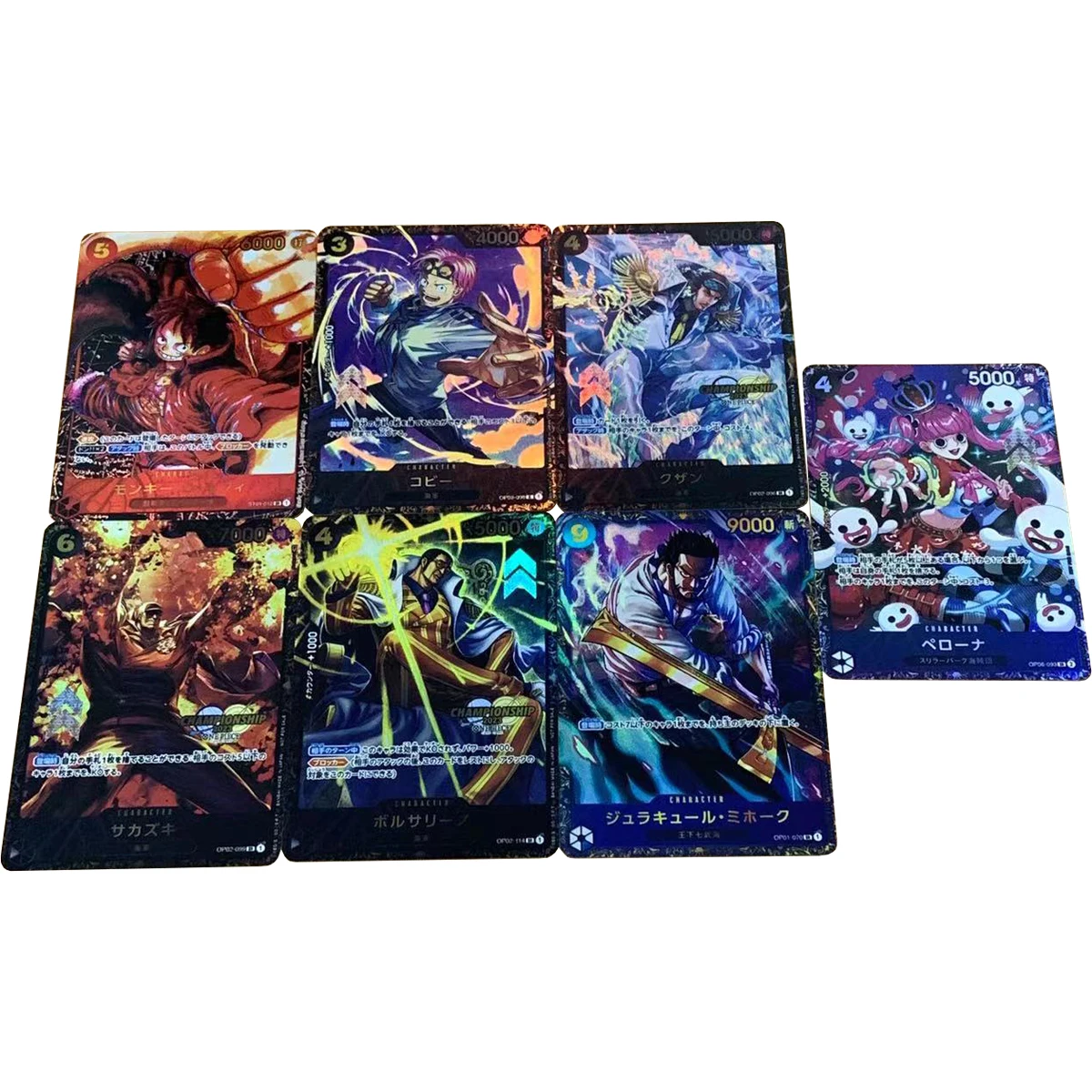 7 шт./набор OPCG ONE PIECE nikou Luffy Zoro Kaidou Sakazuki Подарочная флеш-карта игрушки игра Аниме коллекционные карты
7 шт./набор OPCG ONE PIECE nikou Luffy Zoro Kaidou Sakazuki Подарочная флеш-карта игрушки игра Аниме коллекционные карты