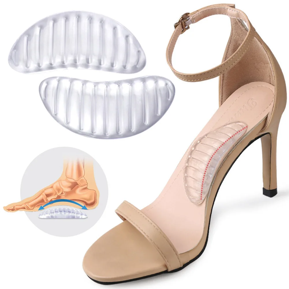 Gel Pads For Women's Shoes Non-slip Inserts Self-adhesive Forefoot Heel Gel Insoles For Heels Sandals Anti-Slip Foot Pad 
Gel Pads For Women's Shoes Non-slip Inserts Self-adhesive Forefoot Heel Gel Insoles For Heels Sandals Anti-Slip Foot Pad